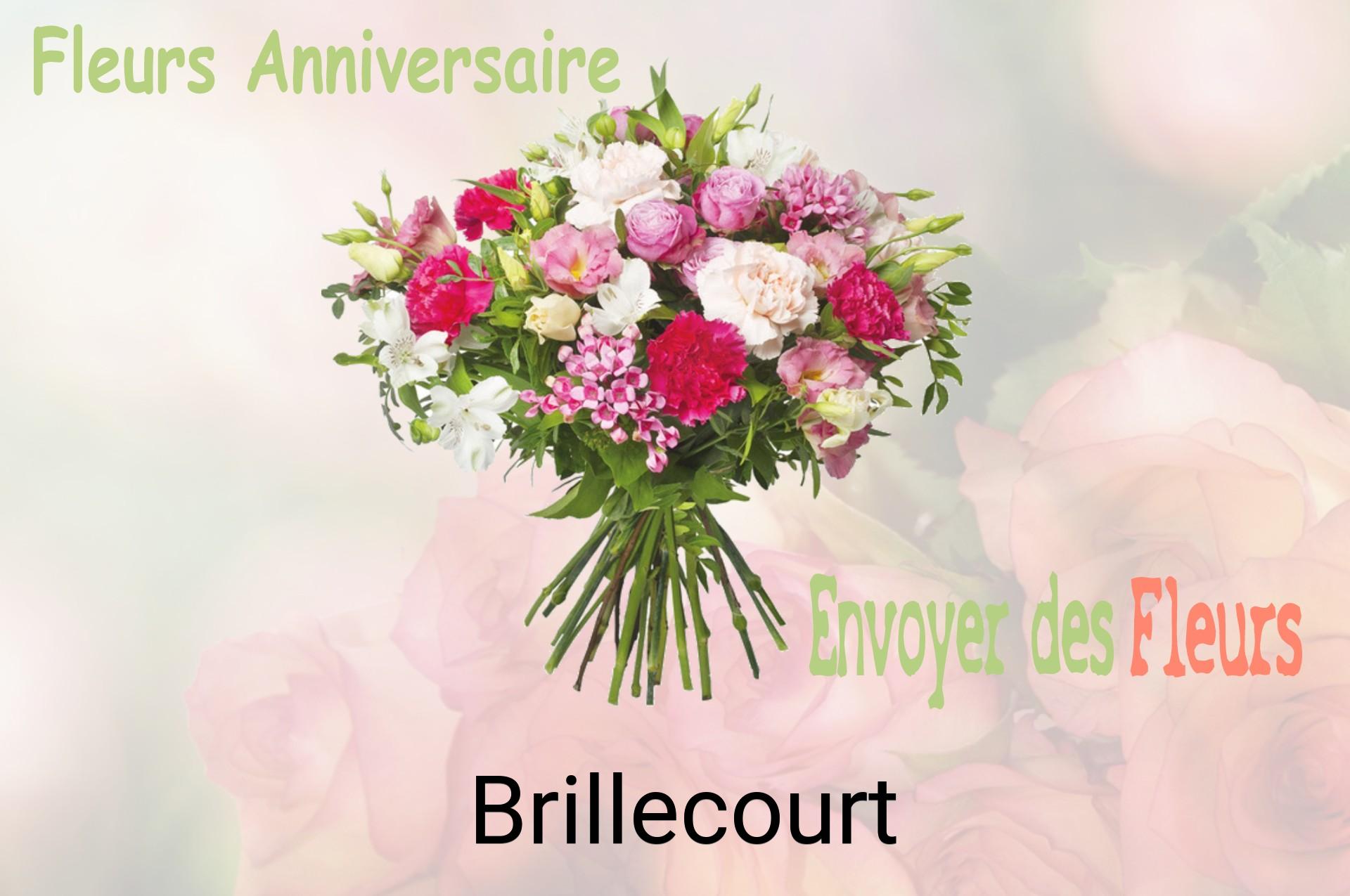 Bouquet de fleurs d’anniversaire livré à Brillecourt