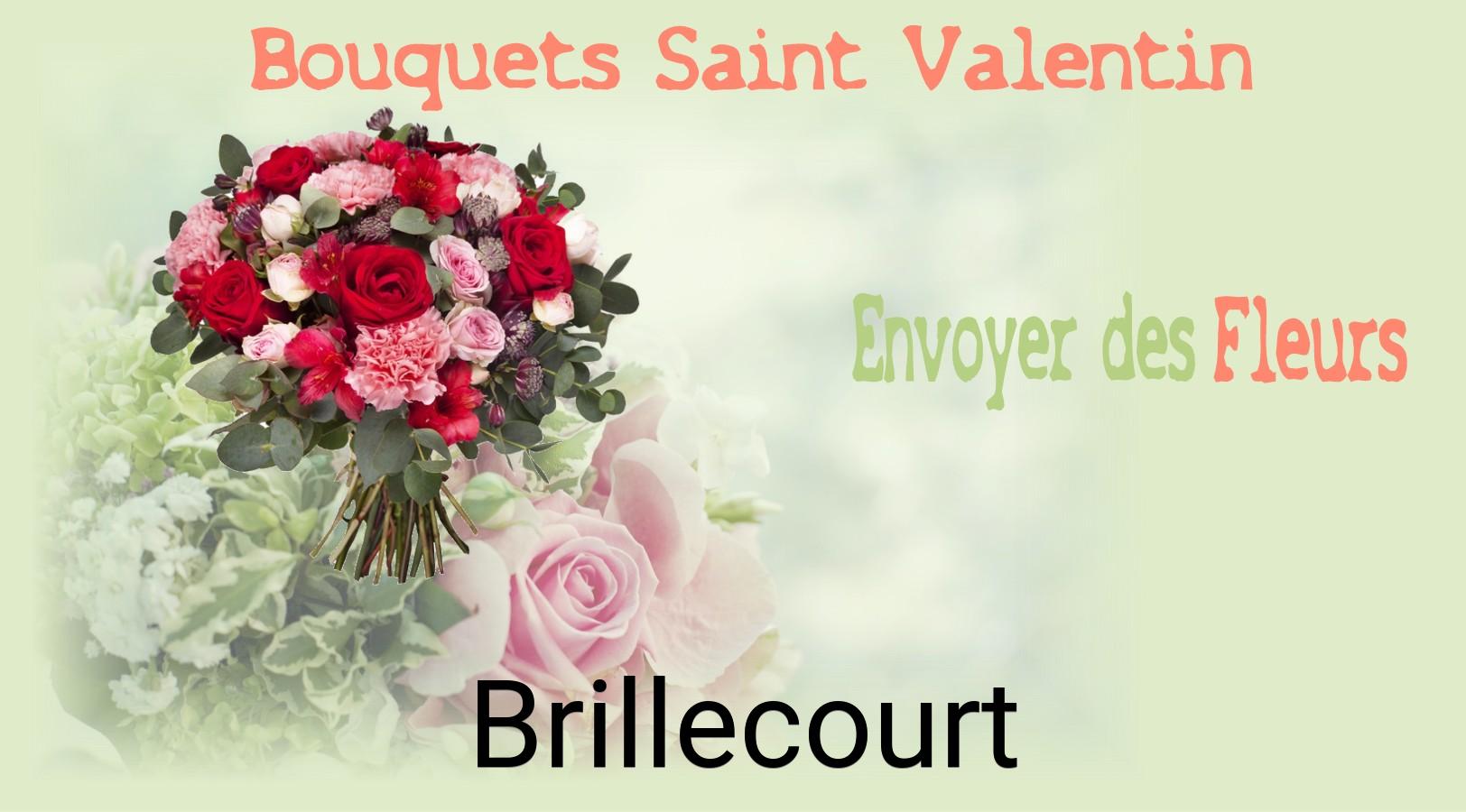 Roses de Saint-Valentin livrées à Brillecourt